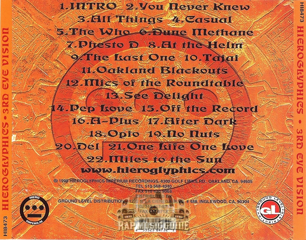 hieroglyphics 3rd eye vision